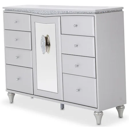 Upholstered Dresser